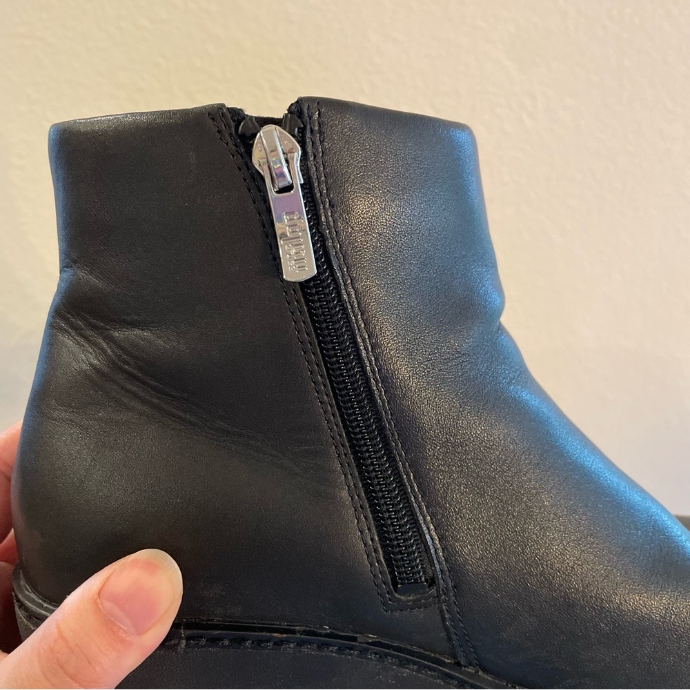 Fitflop Pilar Black Platform Ankle Boots - Picture 7 of 9